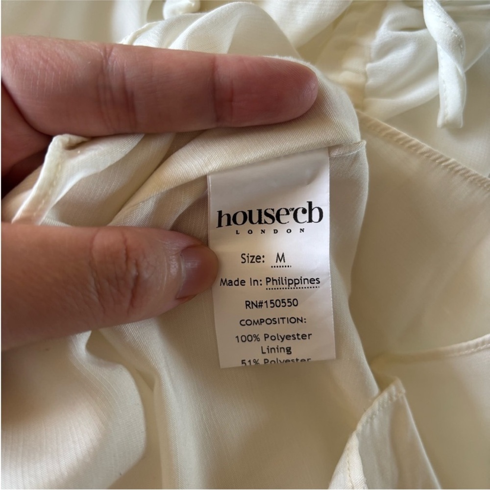 House of CB Princess Ivory Mini Dress - Size M - Picture 11 of 11